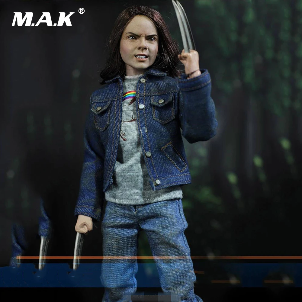 

1/6 Scale Wolverine Laura Full Set Action Figure Model Toy Head & Body & Clothing & Base Set for Collection
