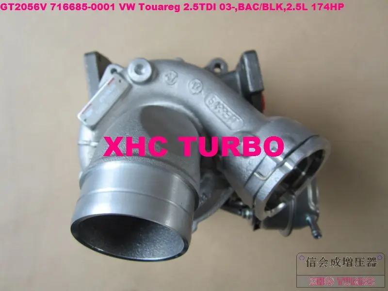 

NEW GT2056V 716885-0001 070145701J Turbocharger Turbo for VW Touareg BAC/BLK,2.5L 174HP 03-