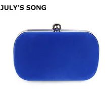 JULY'S SONG велюровая вечерняя сумочка бархатный дневной клатч Свадебная вечеринка кошелек Банкетная сумочка мини вечерняя сумка s pochette soiree