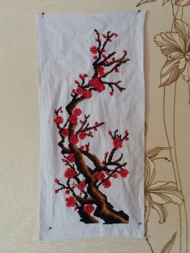 Набор для вышивки крестом бамбуковая Орхидея|embroidery diy|handmade needleworkcross stitch kits |