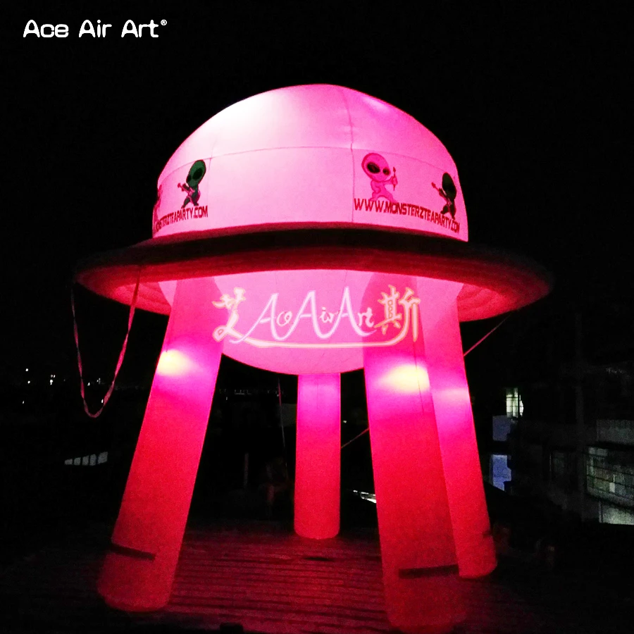

Inflatable LED stand UFO bulb /Inflatable Large UFO for advertising,exhibition