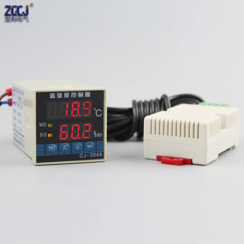 Free shipping !!!small size temperature and humidity controller digital ...