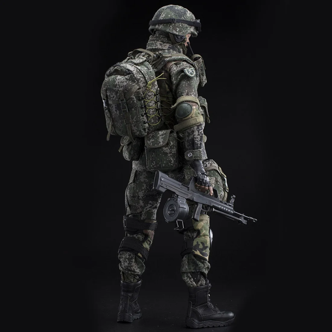 Cheap Flagset 1/6 Chinese Army Machine Fighter Soldier Model Action Figure Model Toys Hobbies For Kids Adults New Arrivel 37