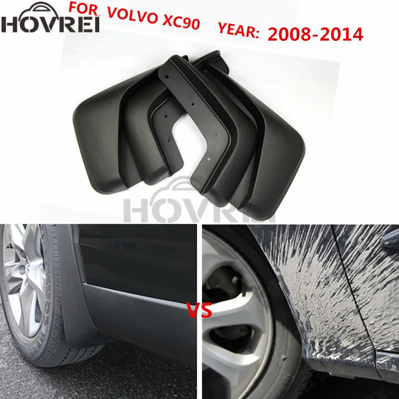 

4pcs/set Car Splash Guards Mud Flap Mudguards For VOLVO XC90 2008 2009 2010 2011 2012 2013 2014 Fender