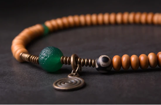 Olive-nut-Green-Stone-Bracelet-Mixed-The-third-Eye-of-Buddha-Tibetan-Buddhism-Jewelry-Anti-evil-Remain-Safe-Couple-Gift-Unisex (11)