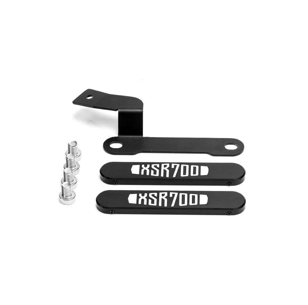 XSR700 footrest removal blanking plate 2016