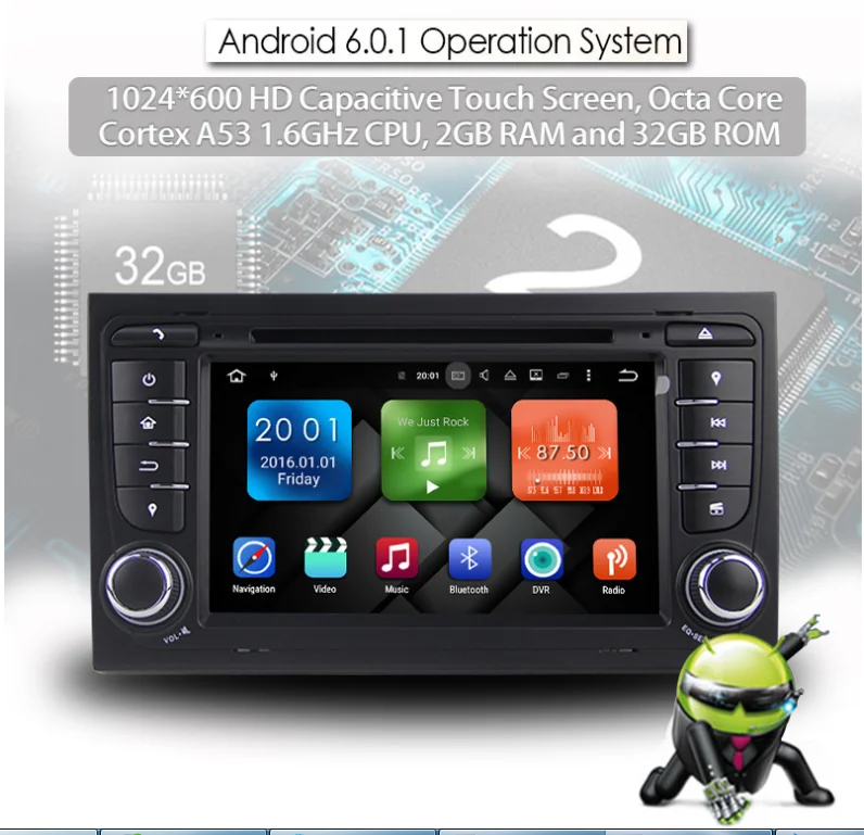 Cheap by DHL 5pcs 2 din android 7.1 quad core car audio dvd automotivo for Audi/A4 S4 RS4 Video Player GPS with car dvd gps auto radio 8 Cheap by DHL 5pcs 2 din android 7.1 quad core car audio dvd automotivo for Audi/A4 S4 RS4 Video Player GPS with car dvd gps auto radio 8