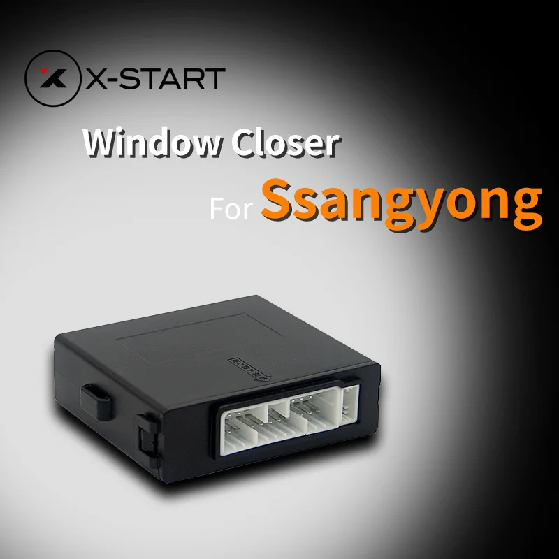 

x-start Car Power automatic Roll up window closer opener one touch up down universal for SSANGYONG korando rodius tivolan actyon