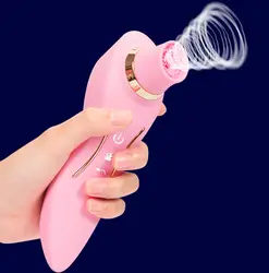 Новый вибратор присосок для соска клитор стимулятор Волшебная палочка массажер Отопление сосание для женщин секс-игрушки вибратор