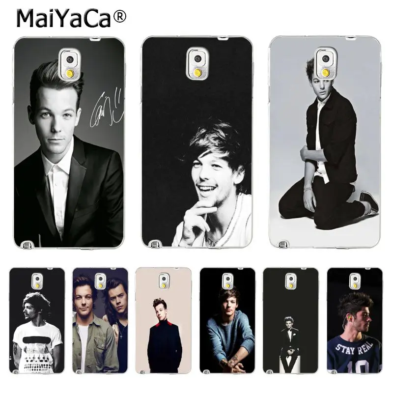 MaiYaCa Louis Tomlinson Pattern Luxury Accessories Shell Original Case for Samsung Galaxy S5 S6 S7 S8 S8 PLUS