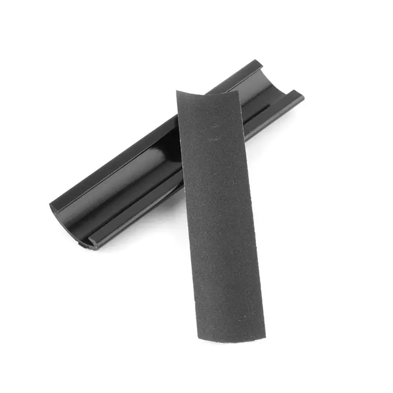 

OOTDTY 2pcs Plastic Snooker Pool Cue Tip Shaper Burnisher File Scrubper Leather Head Repair Tools Snooker Billiard Accessories