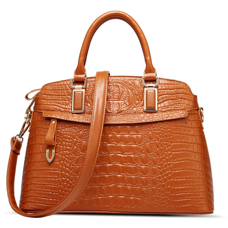 

2018 Fashion Crocodile PU Leather Shell Bags Ladies Handbags Women Famous Brands Female Shoulder Tote Bag Bolsas Feminina