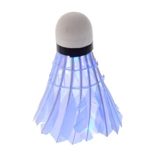 رائع ليلة الرياضة led الريشة مربع 4 قطع الصمام الريشة الكرات