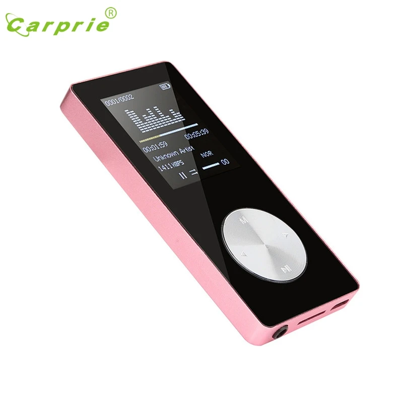 CARPRIE mp3 плеер 1 8 дюйма TFT черный 4G HiFi без потерь звука музыкальный FM рекордер TF
