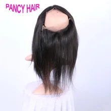 360 Lace Frontal Band 8A Straight Brazilian Virgin Hair Lace Frontal With Baby Hair 360 Lace Frontal Closure Natural Hairline