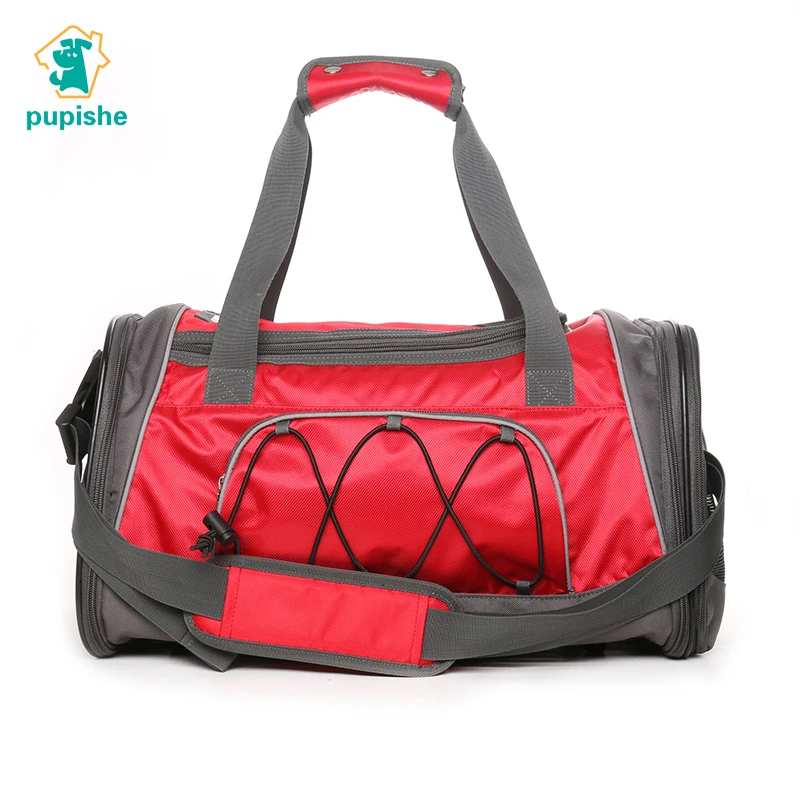 

PUPISHE Travel Dog Carriers Airline Approved Pet Carrier Sportive Outdoor Handbag for Small Dogs Portable Nylon Dog Tote Carrier