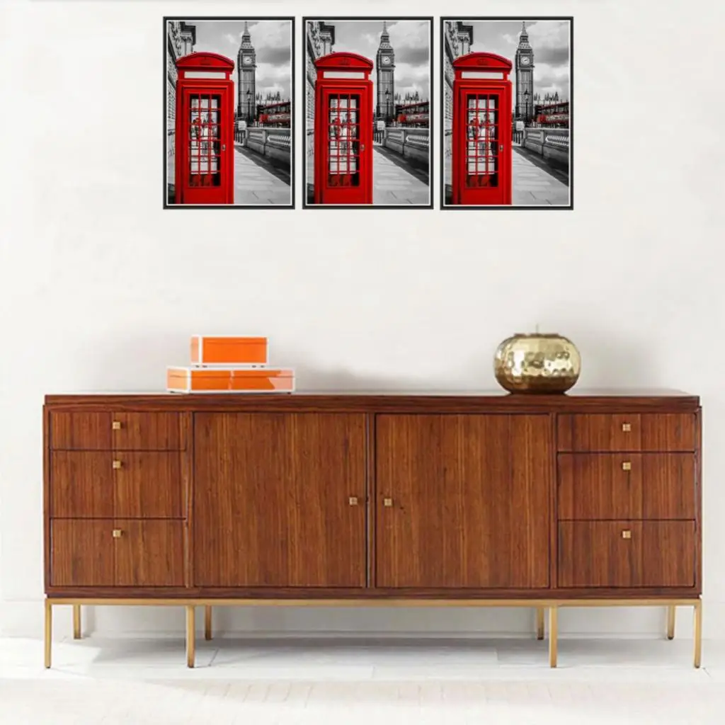London Paris City DIY 5D Diamond Painting Embroidery DIY Paint By Number Kit Home Wall Decoration 