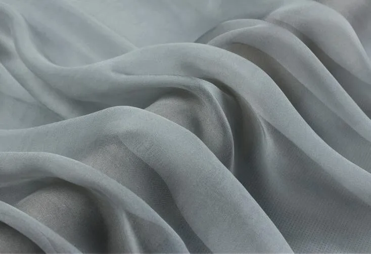 chiffon silver