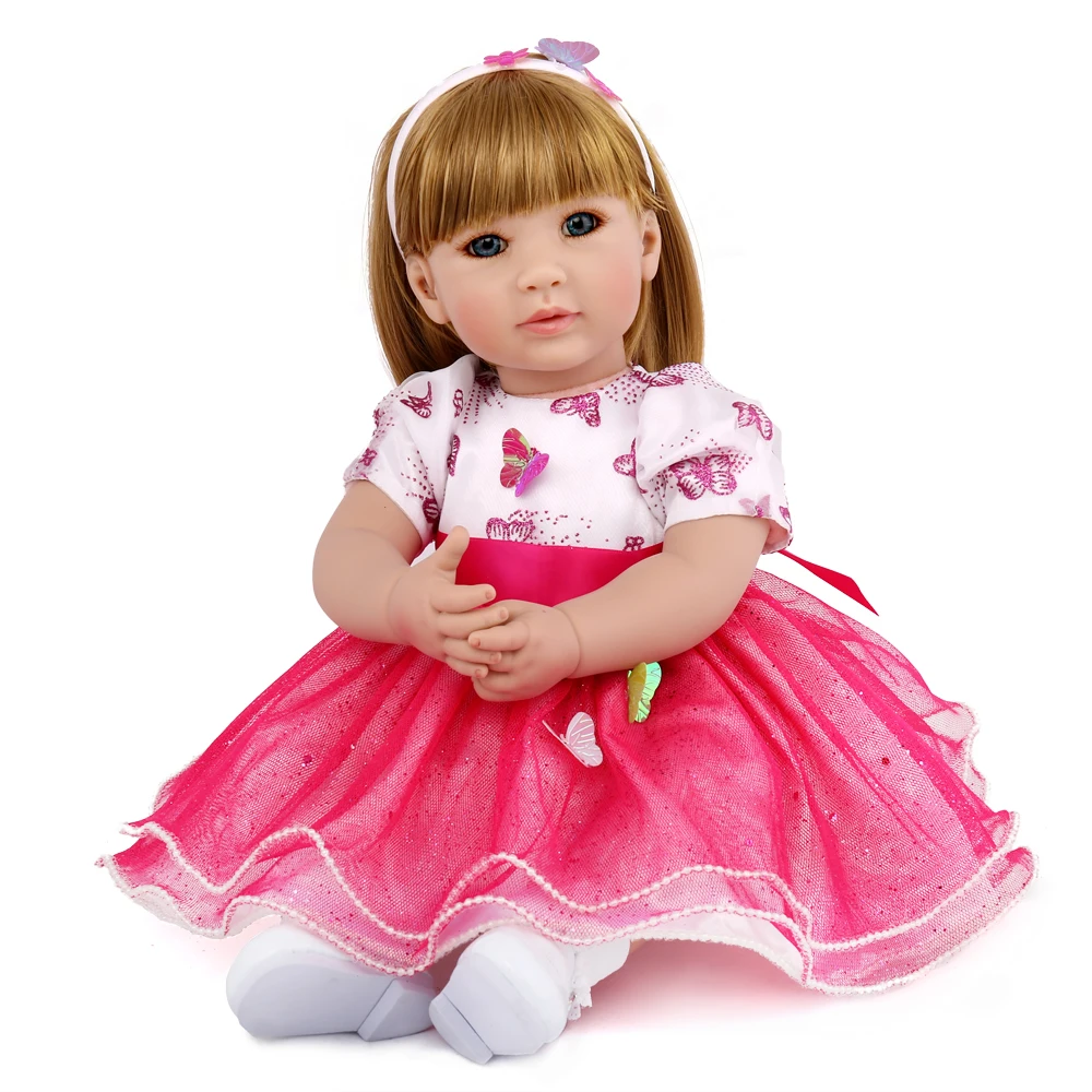 

50cm Silicone Reborn Baby Dolls Baby Alive Realistic Boneca Bebe Lifelike Real Girl Doll lol Reborn toddler Birthday Christmas