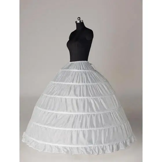 100% настоящая фотография 2019 юбки 3 кольца бальное платье Пушистый белый Нижняя Свадебная юбка Свадебная кринолиновая аксессуары jupon