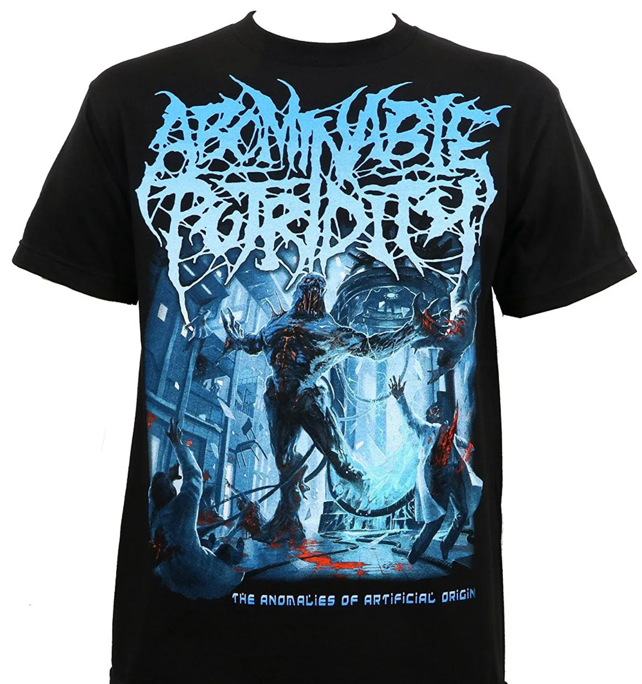 

New 2018 Fashion Hot Abominable Putridity Men'S The Anomalies Of Artificial Origin T Shirt Black