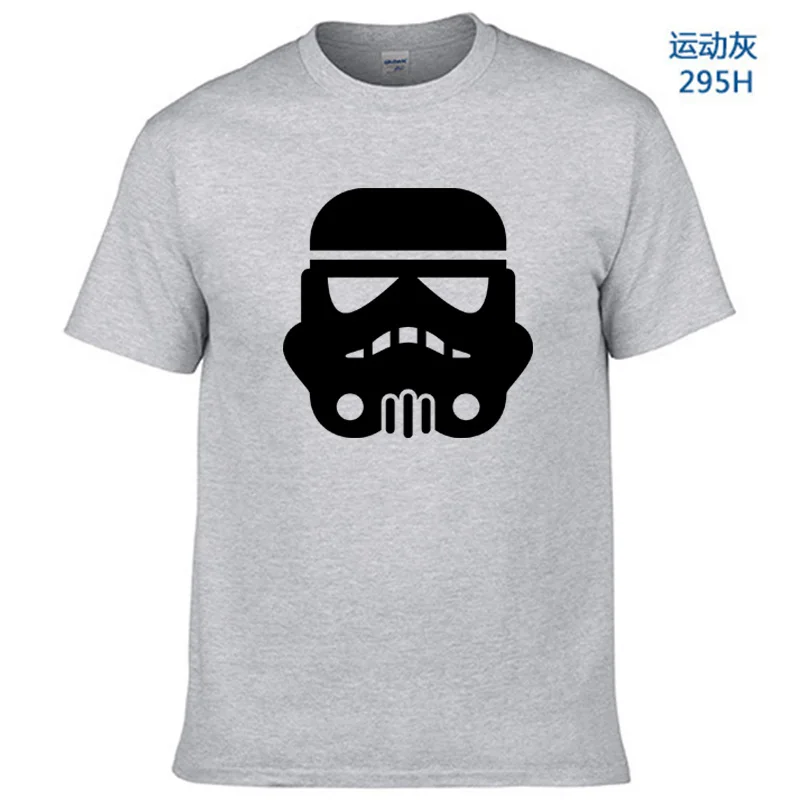 Звездные войны футболка мужская смешная футболка Звездные войны порг Штурмовик Топ Футболка одежда Звездные войны футболка