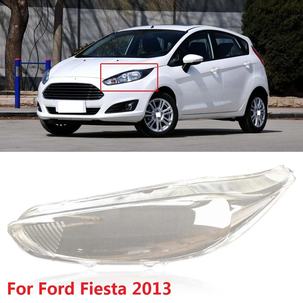 Capqx 1 шт. для Ford Fiesta 2013 Передняя фара Крышка лампы абажур фара водонепроницаемый яркий Головной Свет Абажур крышка корпуса