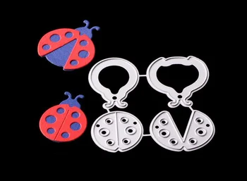 

Metal ladybird Cutting Dies Stencils for Scrapbooking/photo album Decorative Embossing DIY Paper Cards