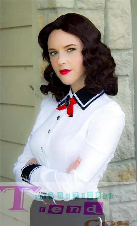 Бесплатная доставка Новый BioShock Infinite 3 Элизабет платье Костюмы для косплея
