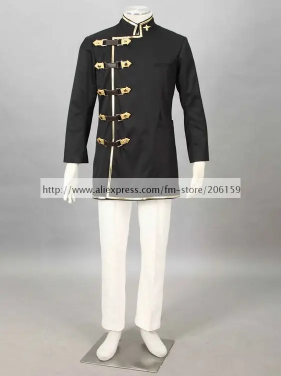 Anime Final Fantasy Type Machina Male Cosplay Jacket Pants And