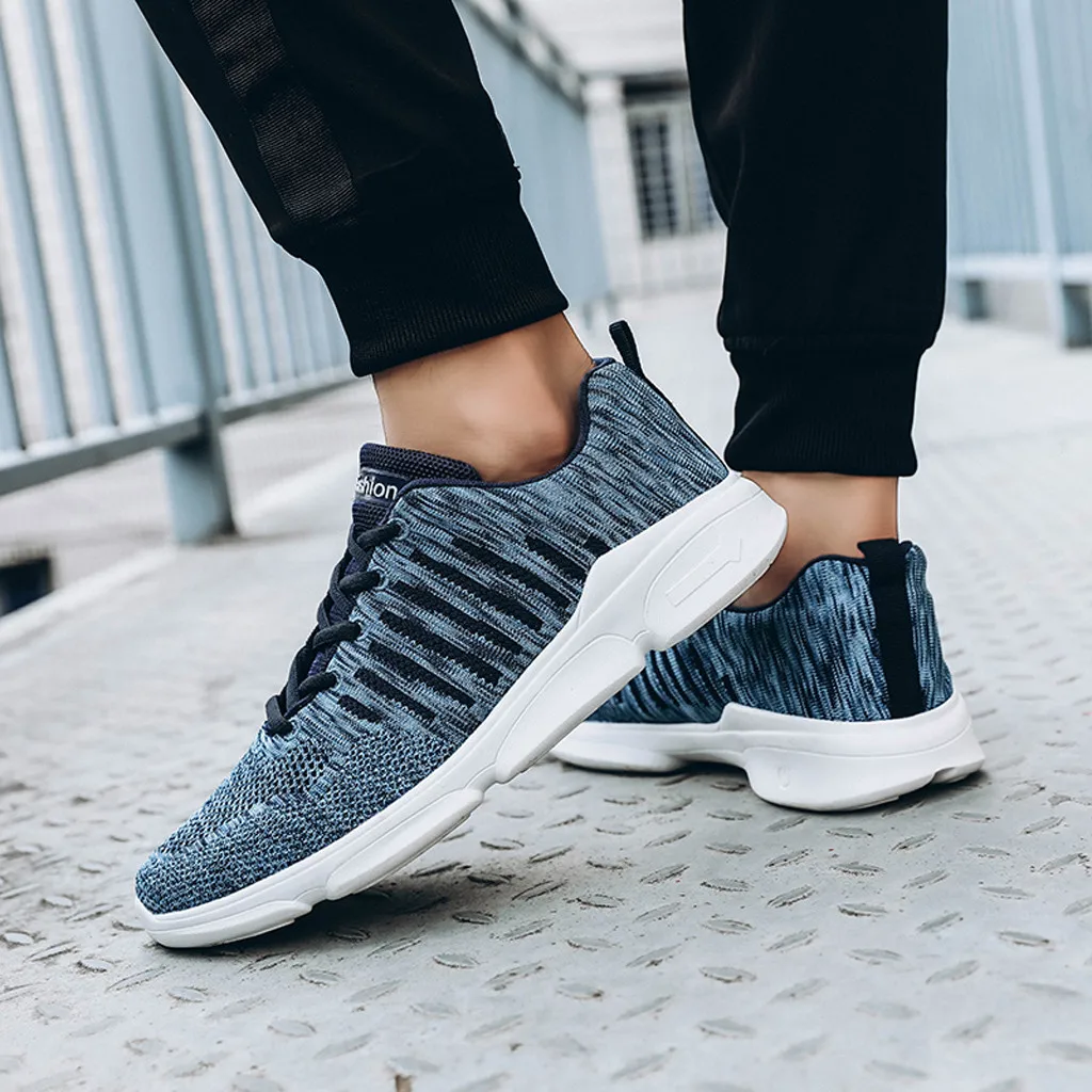 JAYCOSIN 2019 Mode Mnner Turnschuhe Casual mnner Gre Woven Atmungsaktive Turnschuhe Trend Wilde Beilufige Laufende Schuhe APR4