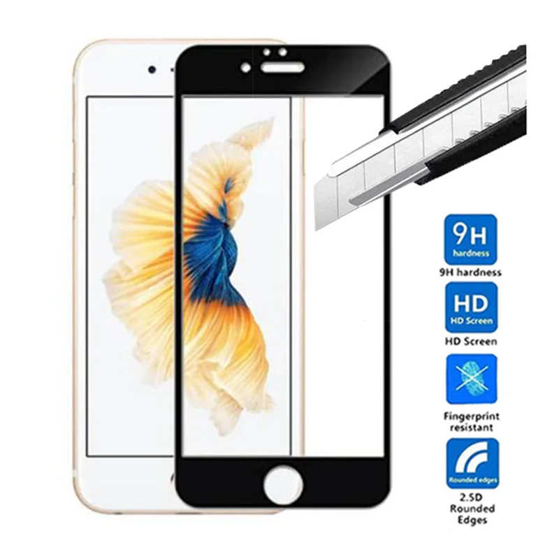 Full Cover Tempered Glass For iPhone 6 6S Screen Protector for iPhone 6