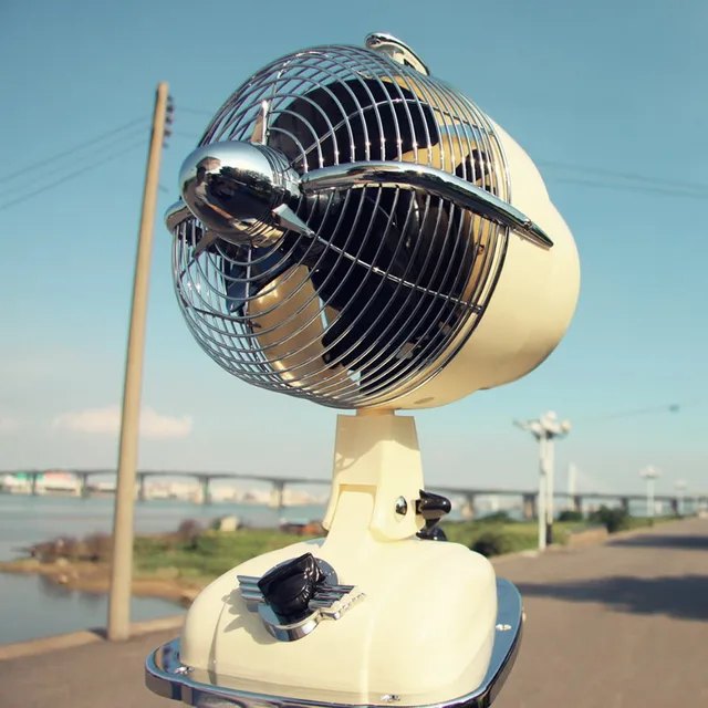 Aircraft Imasu Head Antique Fan Vintage Mini Desk Fan Silent Small Aircraft imasu head antique fan vintage mini desk fan silent small fan table fan - Aircraft Imasu Head Antique Fan Vintage Mini Desk Fan Silent Small