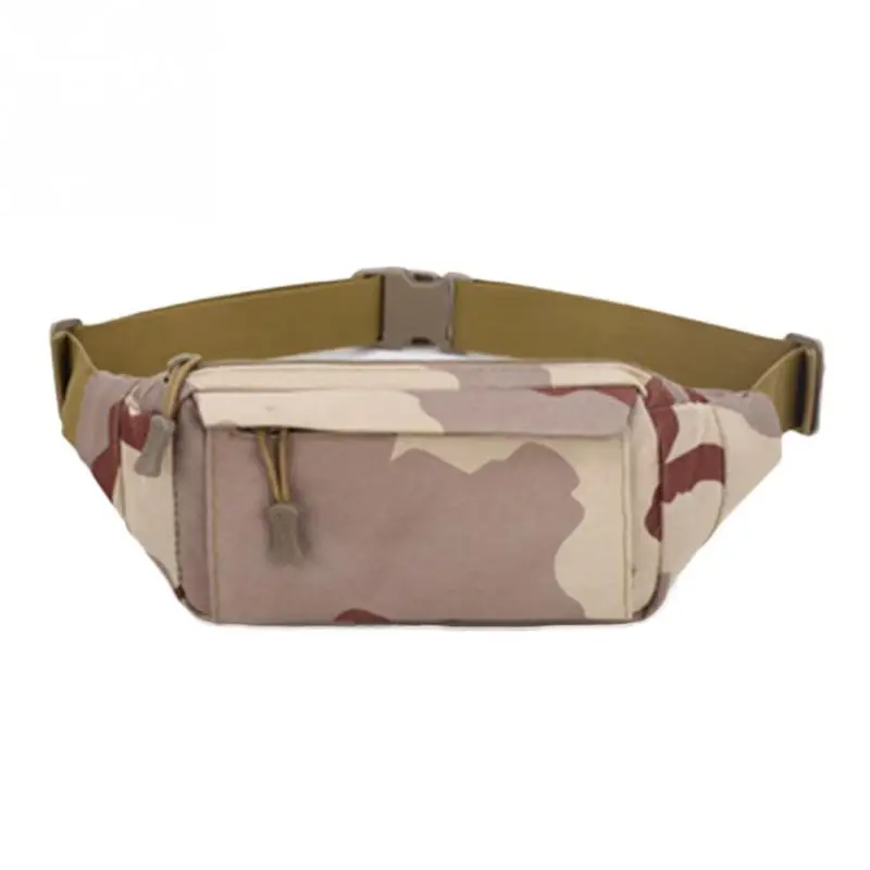 Оксфордская камуфляжная поясная сумка, Мужская Тактическая Военная поясная сумка, женская сумка для бега и путешествий, портативная поясная сумка для улицы - Цвет: Sansha Camo