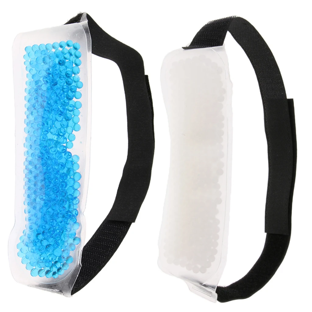

2PCS Reusable Flexible Gel Ice Pack Wrap for Injuries Pain Relief