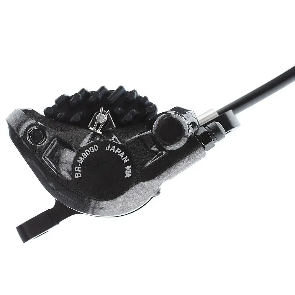 US $229.99 Shimano Deore XT M8000 M8100 Hydraulic Brake set Ice Tech Cooling Pads front and rear for mtb bike parts 8001500mm