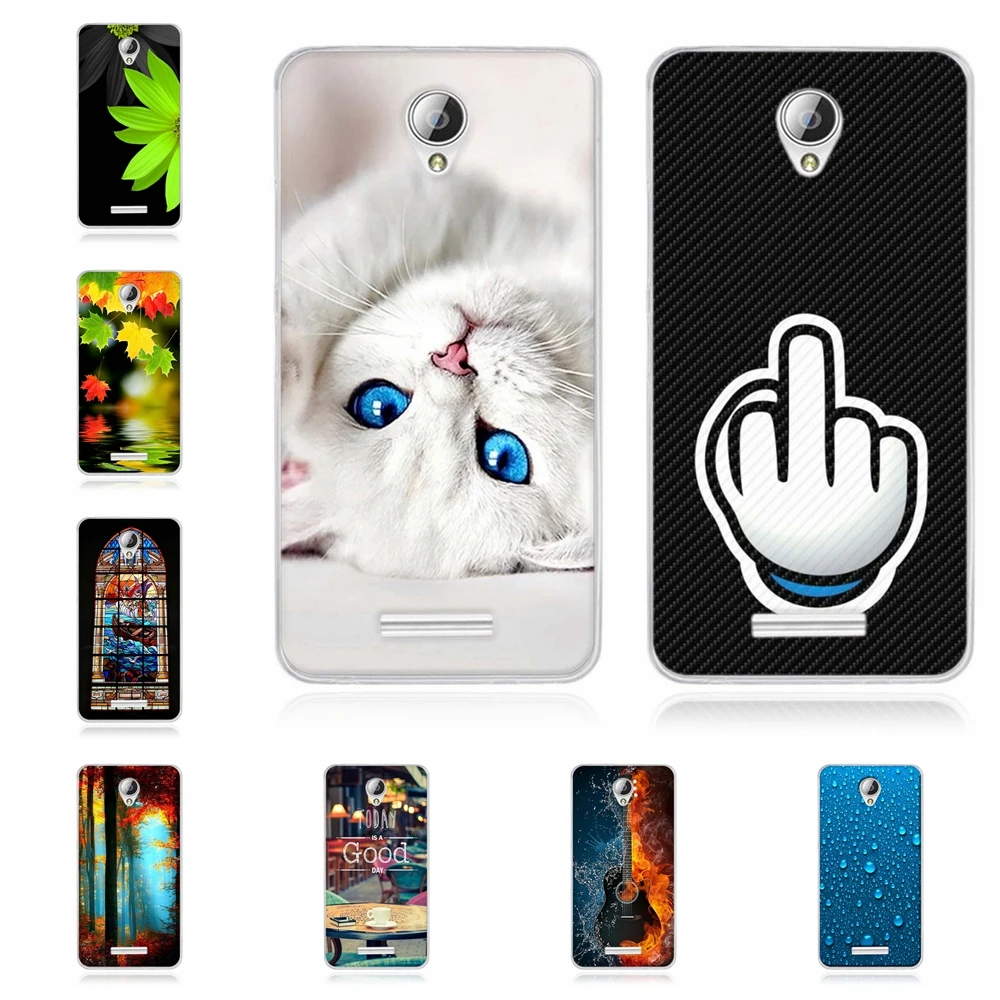 

For Lenovo A5000 Mobile Phone Cases Luxury Silicone Soft TPU Print Back Cover Skin Case For Lenovo A5000 A 5000 Case Cover Funda