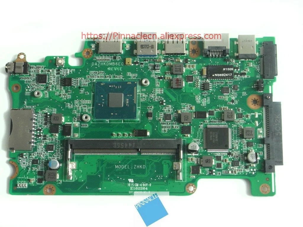 NBVB811001 Motherboard for Acer Aspire ES1-131 TravelMate B116 /W N3050 CPU DAZHKDMB6E0 ZHKD NBVB811001 Motherboard for Acer Aspire ES1-131 TravelMate B116 /W N3050 CPU DAZHKDMB6E0 ZHKD
