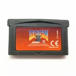32 Bit Video Game Cartridge Console Card Asia of Sorrow Dawn of Symphony Series Classic Version - Цвет: Doom 2 EU