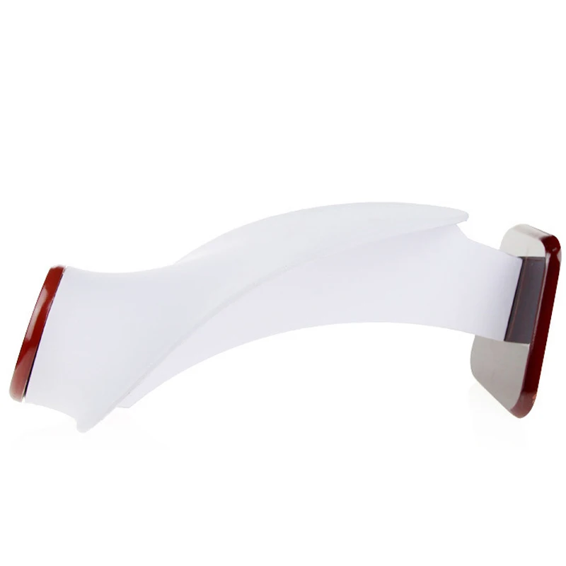  Hot Selling White PU Leather Jewellery Display Necklaces Bust Pendants Stand Choker Holder Jeweller