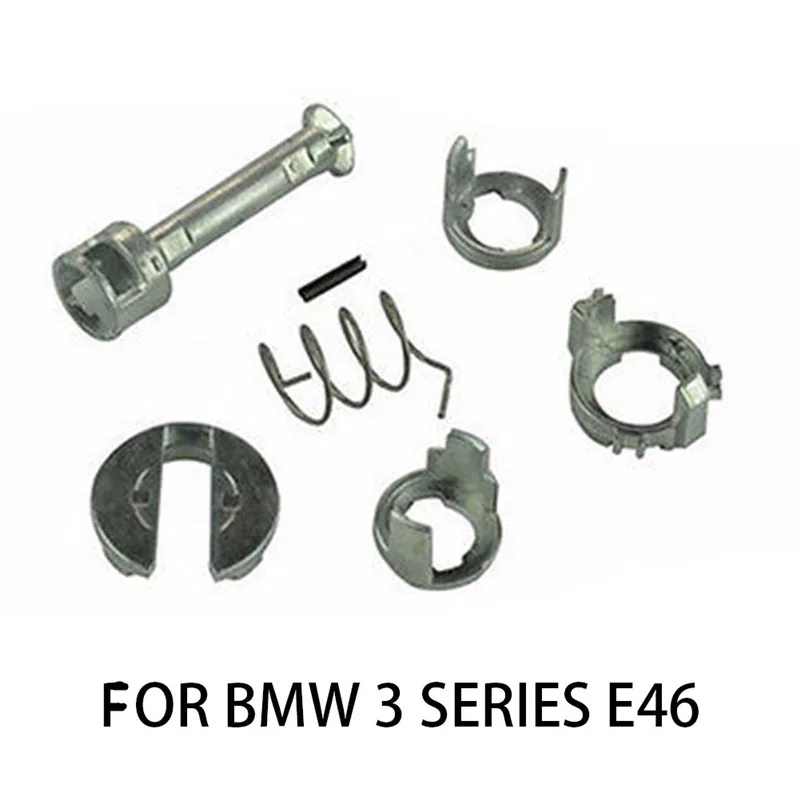 Fit BMW 3 E46 Door Lock Cylinder Barrel Repair Kit Front LHD RHD Driver