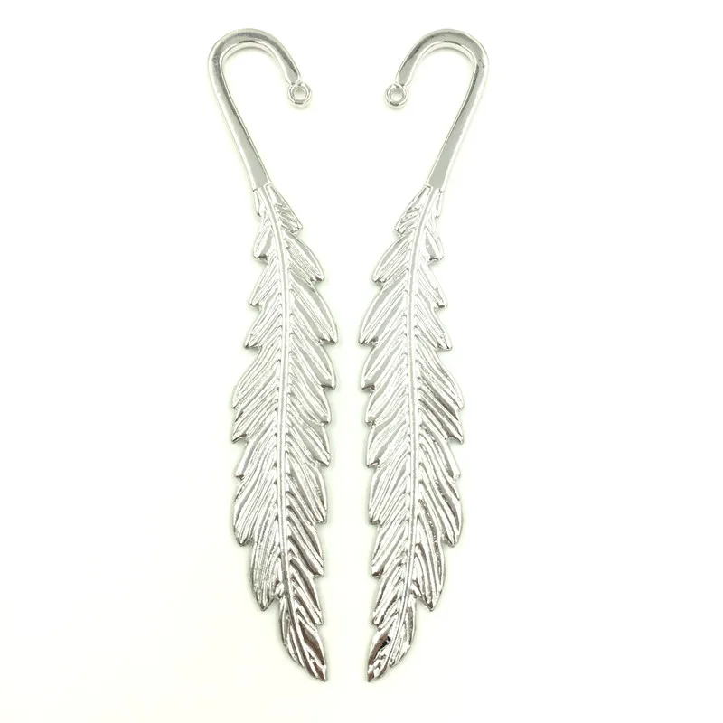 20 шт. металлические закладки для книг 143 мм|silver tone|bookmark findingssilver findings |