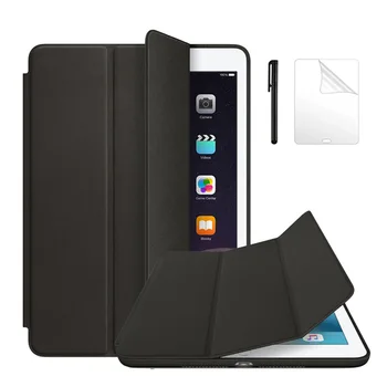 

Smart Case for New iPad 9.7 2018/2017 Trifold Stand Cover Auto Sleep/Wake Function for iPad 9.7 inch 5th/6th Generation+Film+Pen