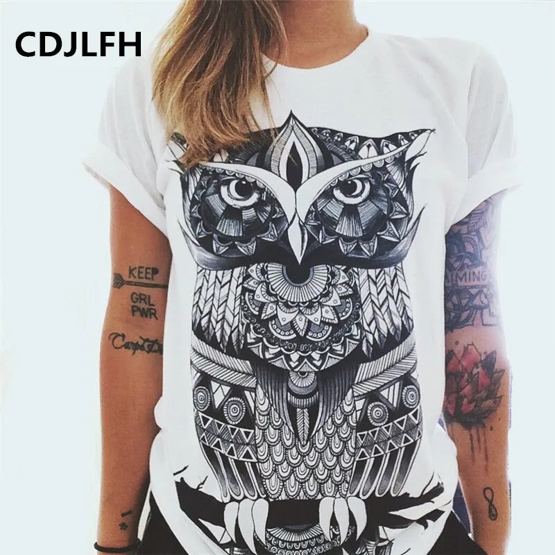 CDJLFH Summer Hot Selling 2017 Lothing Fashion Blusas Femininas Blouses Women’s short Sleeve Round Neck Casual Shirts Tops