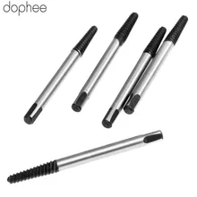 dophee Steel Damaged Broken Screws Extractor Drill Bits Removal Tool Damaged Bolts Screw Remover Speed Out Screw Drivers 1# 5PCS