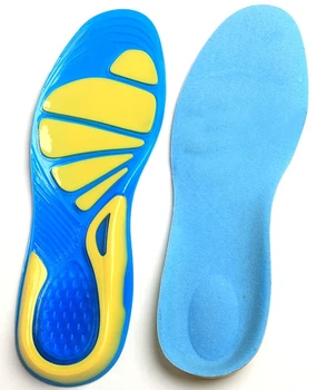 

Sport Shoe Insole Pad For Man Women Plantar Fasciitis Foot Valgus Care Feet Orthopedic Arch Support Massaging Silicone Gel Soft
