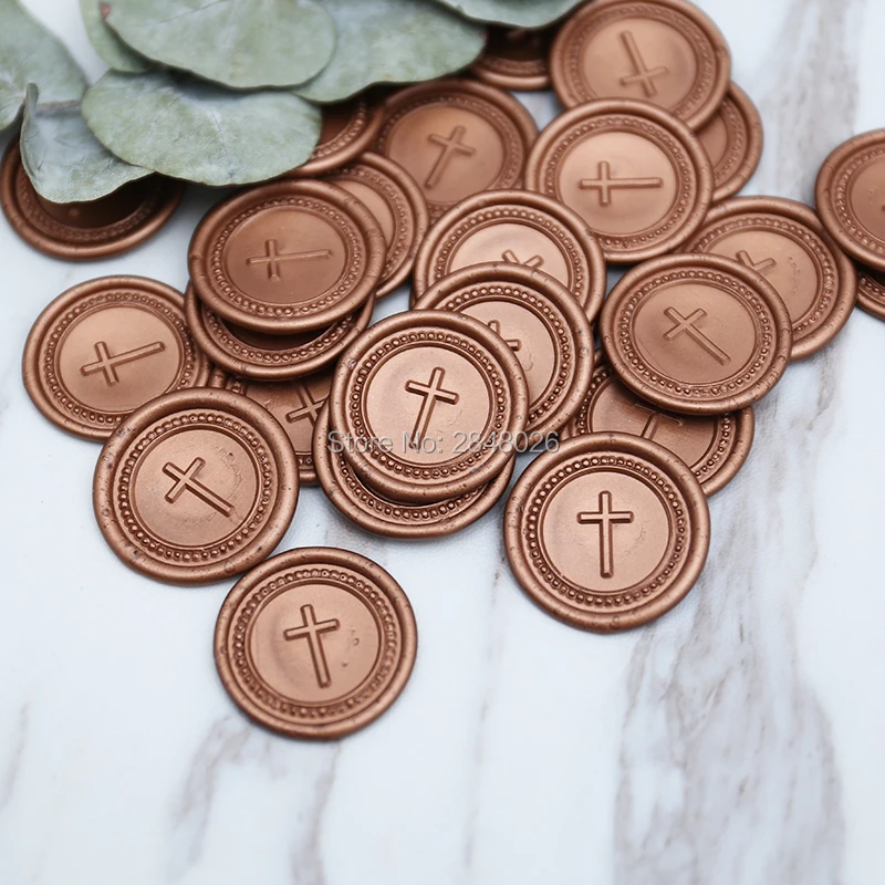 CROSS WAX SEAL STICKER,wedding seal sticker,Christianity Cross Bible Grail was seal sticker,party wax seal sticker