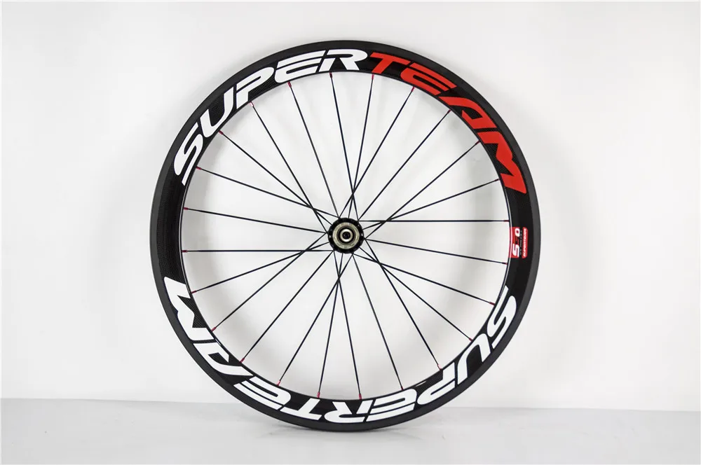 Discount New arrival R36 hub Super Team 50mm Red White full carbon fiber road bike wheelset matte finish 3k 700C wheels 6 Discount New arrival R36 hub Super Team 50mm Red White full carbon fiber road bike wheelset matte finish 3k 700C wheels 6