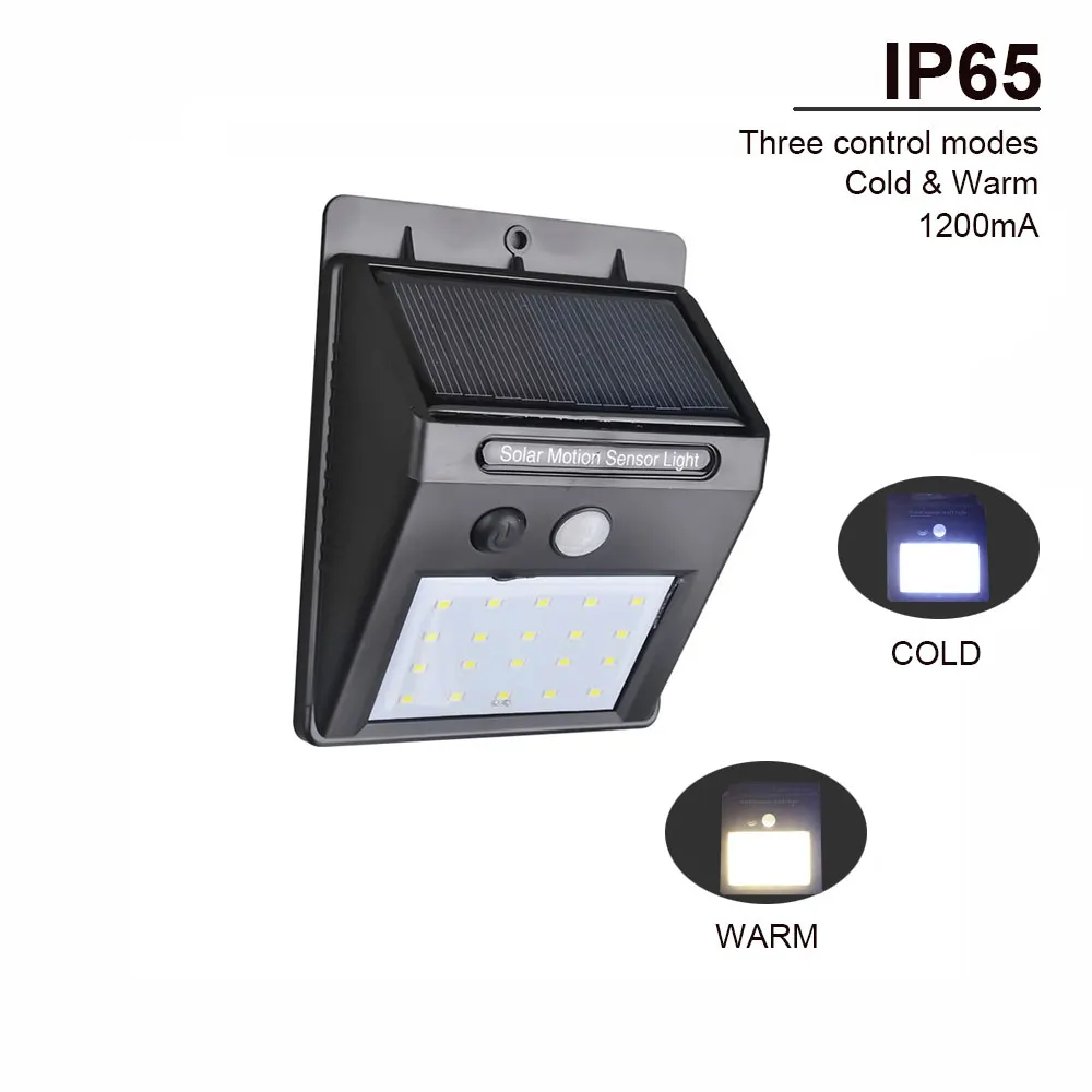 35LEDS high brightness led solar light Ip65 waterproof infrared sensor