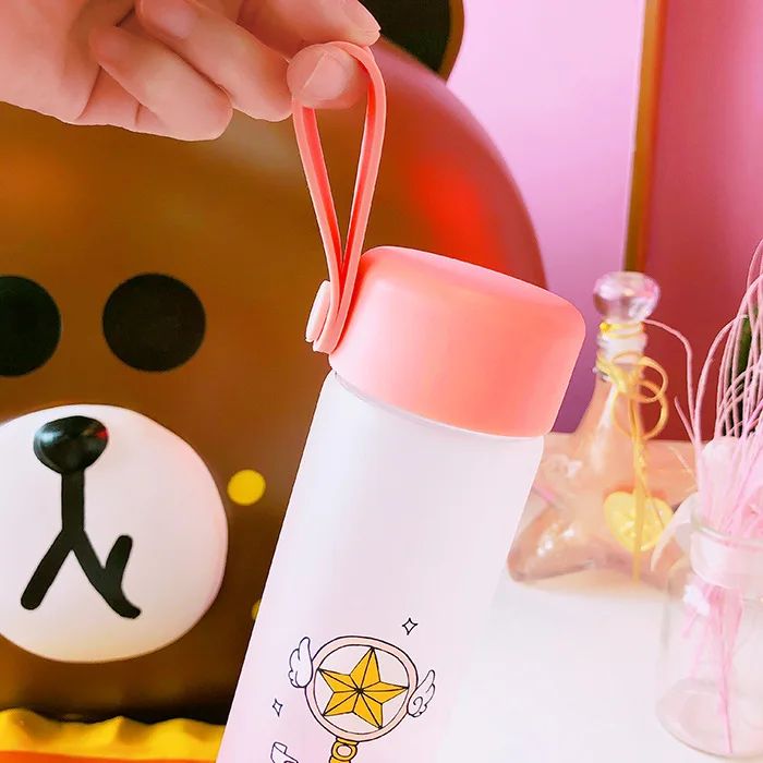 Cute Water Bottle with Bunny Ears and a Straw - Kuru Store